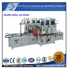 Table/Chair Make Machine, CNC Milling Machine with Sawing and Cutting Double Sides Six Blades Profiled Milling Machine